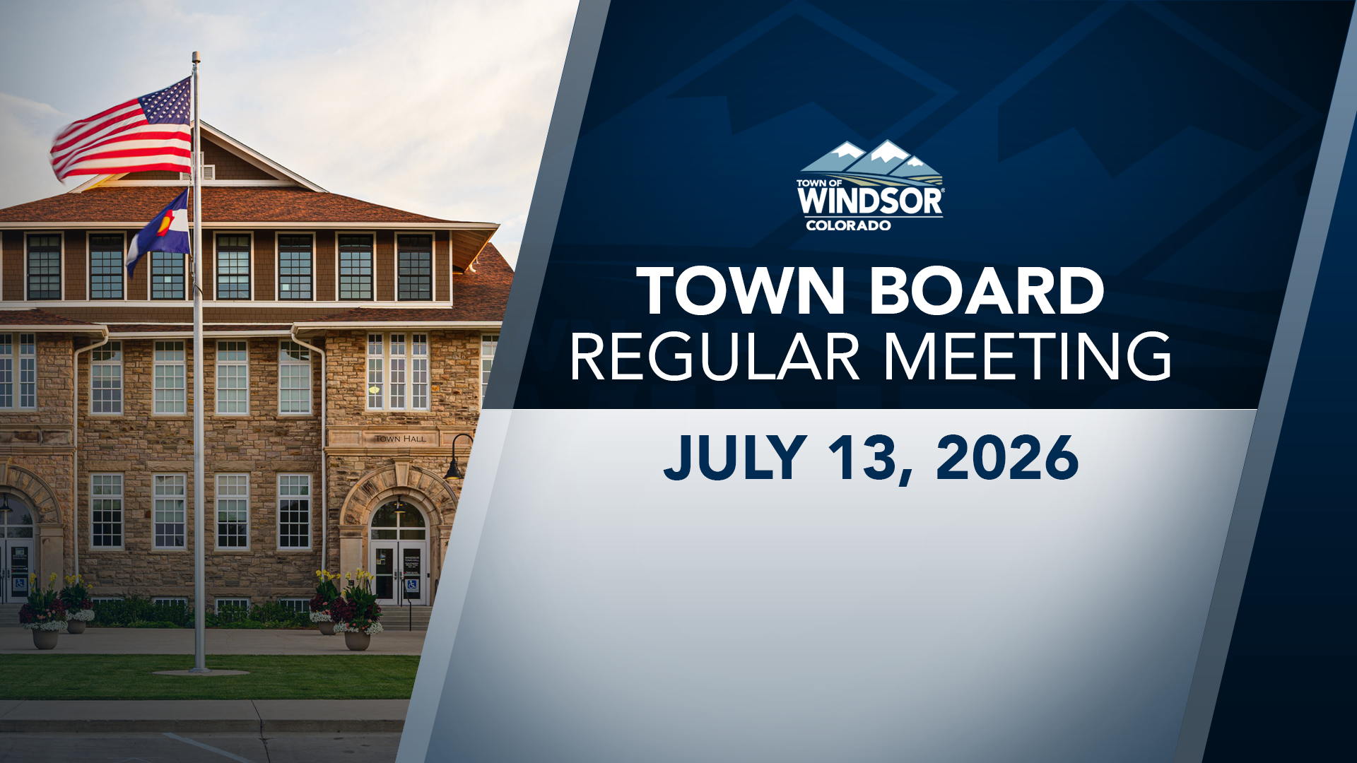 Town Board Regular Meeting Title - July 13, 2026